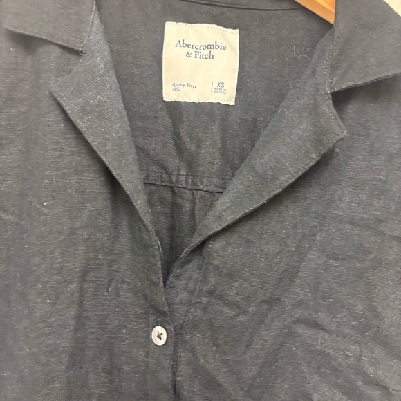 Abercrombie & Fitch Linen Blend Romper - Picture 4 of 11